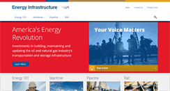 Desktop Screenshot of energyinfrastructure.org